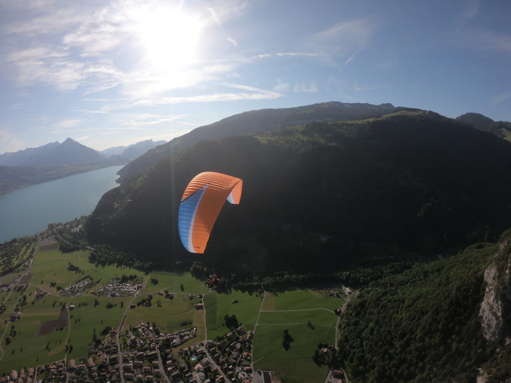 Soar into the Sun A stunning Interlaken paragliding perspective (6ab)